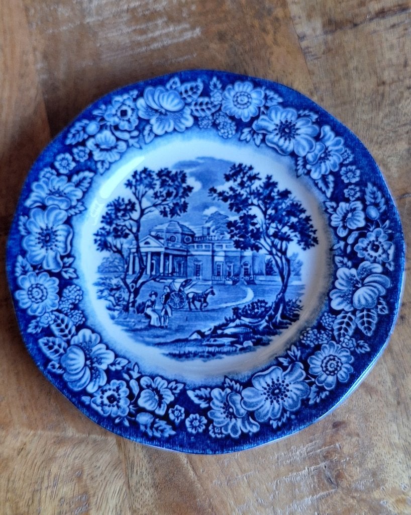 Blauw Schoteltje, Antiek en Kunst, Ophalen of Verzenden