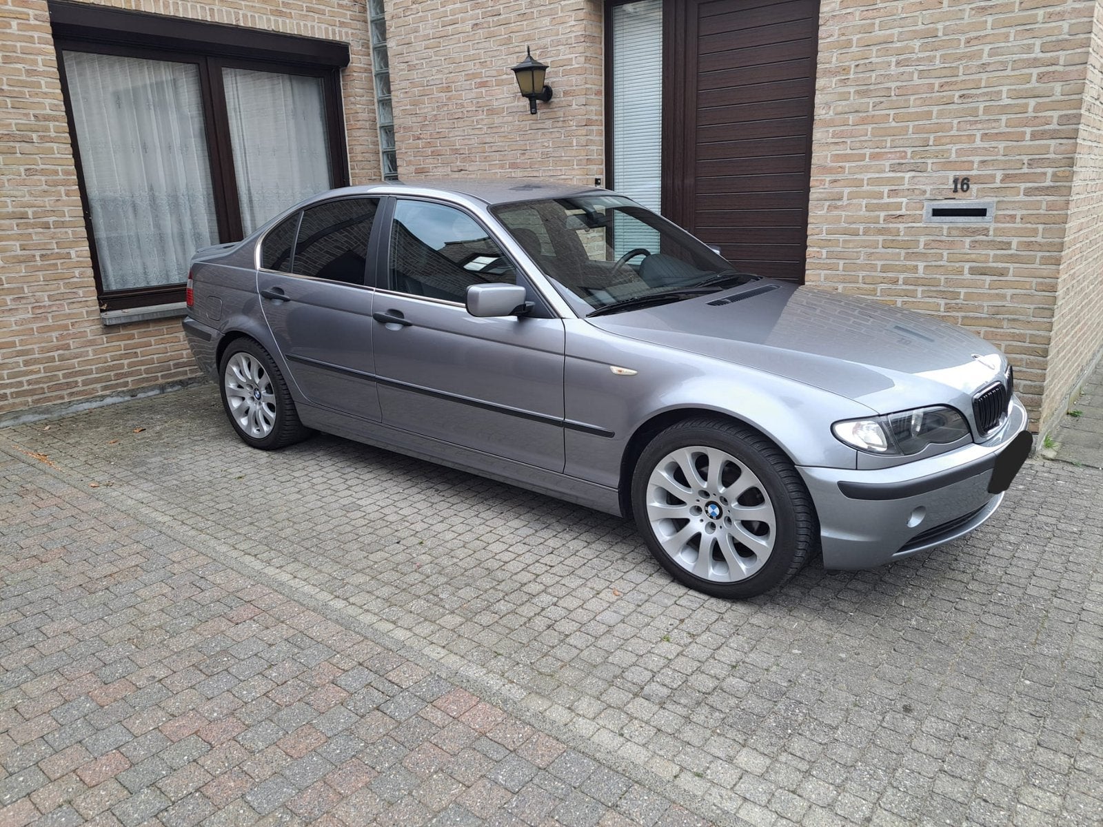 BMW 318i Benzine. Met 67000 km. Nieuwe staat., Auto's, Leder en Stof, Particulier, Euro 4, Zilver of Grijs