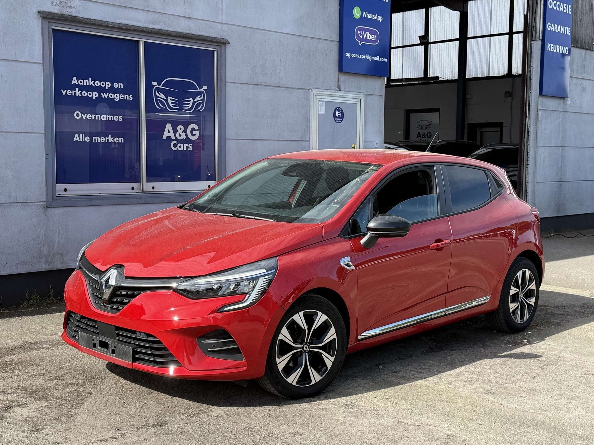 Renault Clio Clio 1.0 TCe X-Tronic GPF (EU6D) 1 Anne Garanti, Rouge, Achat, Euro 6, Entreprise