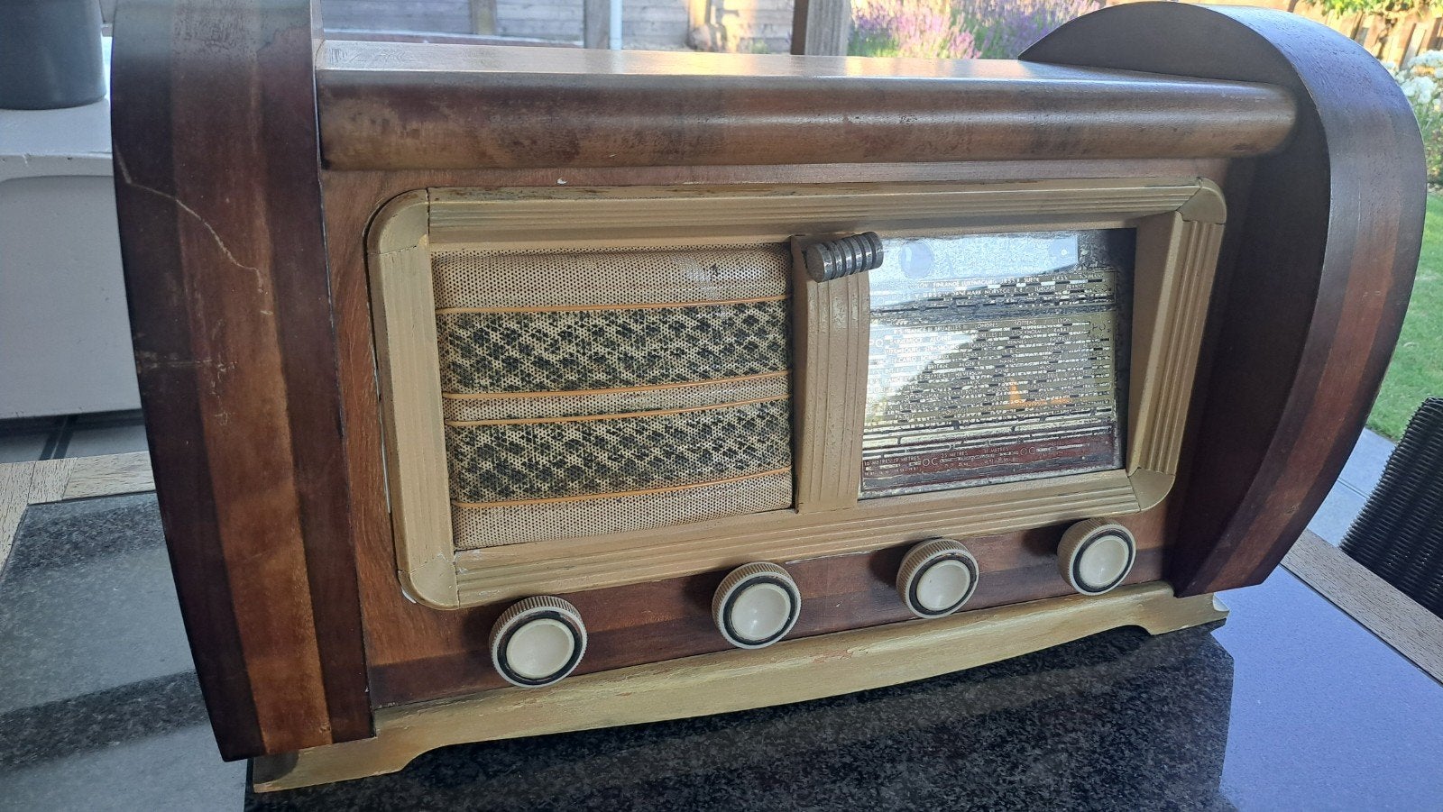 Oude radio, Antiek en Kunst, Antiek | Tv's en Audio, Ophalen