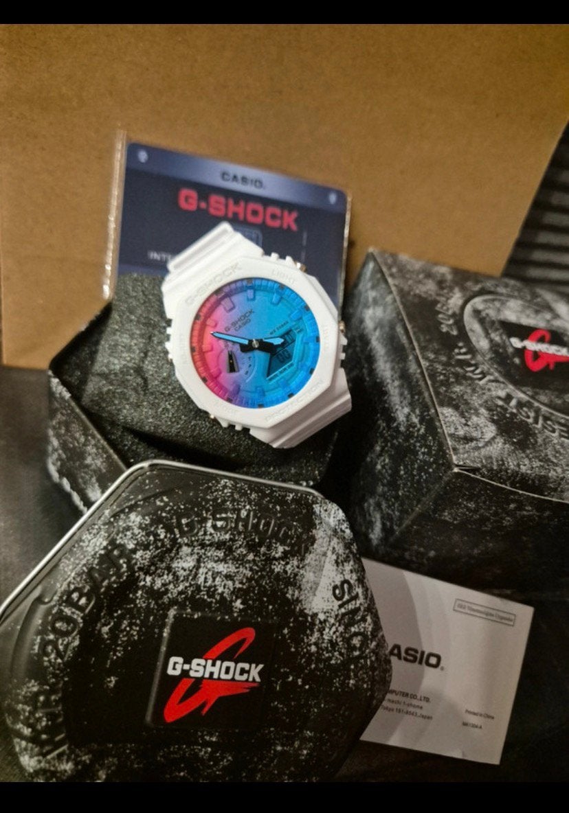 Neat Casio Shock blanc, Enlèvement ou Envoi, Comme neuf