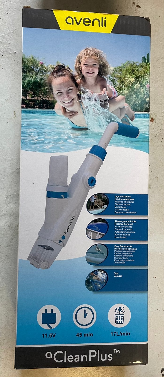 A vendre aspirateur de psicine electrique, Enlèvement, Comme neuf