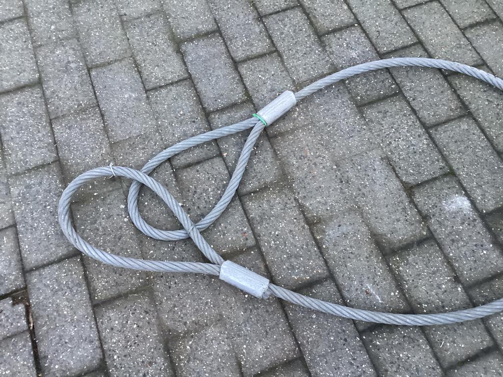 Staalkabel staaldraad sleepkabel trekkabel, Ophalen, Gebruikt
