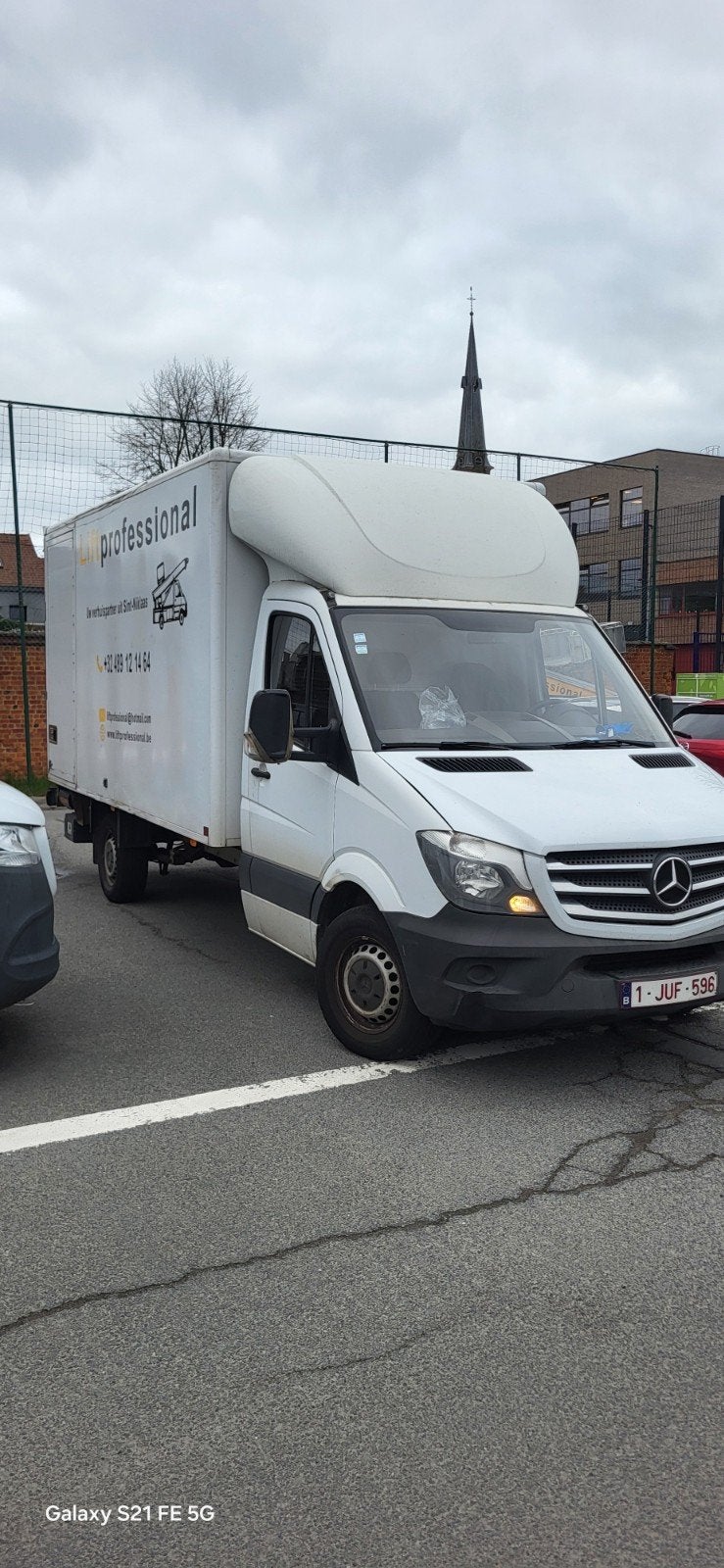 mercedes sprinter 2.2 diesel van 2017 euronorm 6b, Caravanes & Camping, Camping-cars, Entreprise, Boîte manuelle, Mercedes-Benz