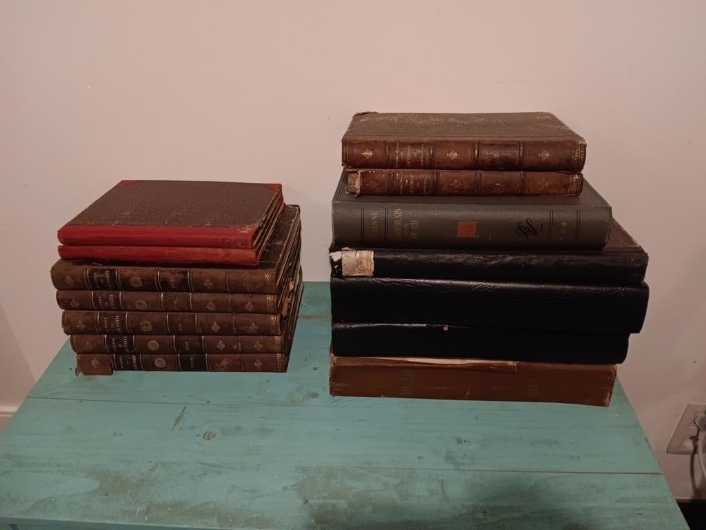 Lot oude boeken, Ophalen of Verzenden