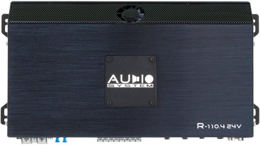 Audio System R110-4 24V 4 kanaals versterker / Vrachtwagen, Auto diversen, Autospeakers, Ophalen of Verzenden, Nieuw