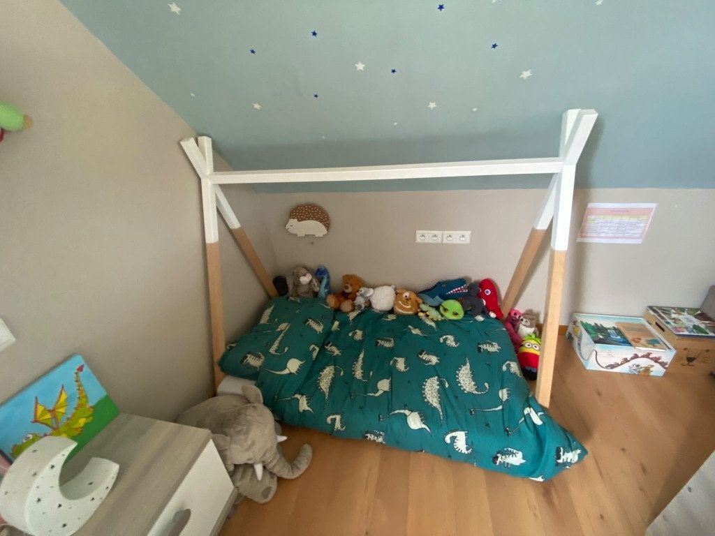 Tipi Peuterbed, Meerkleurig, Ophalen, Gebruikt, Overige typen