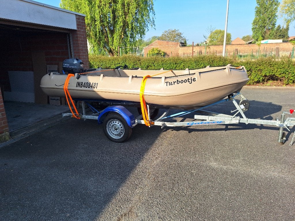 Boot whaly 370, Watersport en Boten, Ophalen, Overige merken, Kunststof, Tot 10 pk
