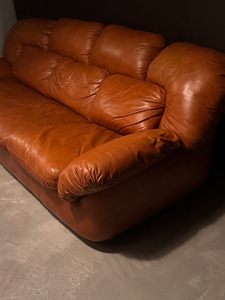 Zetel italiaanse makelij, Huis en Inrichting, Ophalen, Gebruikt, Driepersoons, Rechte bank