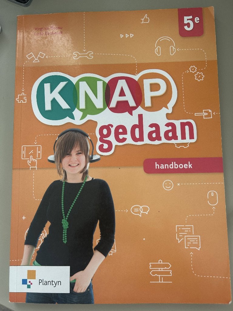 Livre Néerlandais Knap Gedean 5e Handboek - Plantyn, Livres, Plantyn, Néerlandais, Comme neuf, Enlèvement