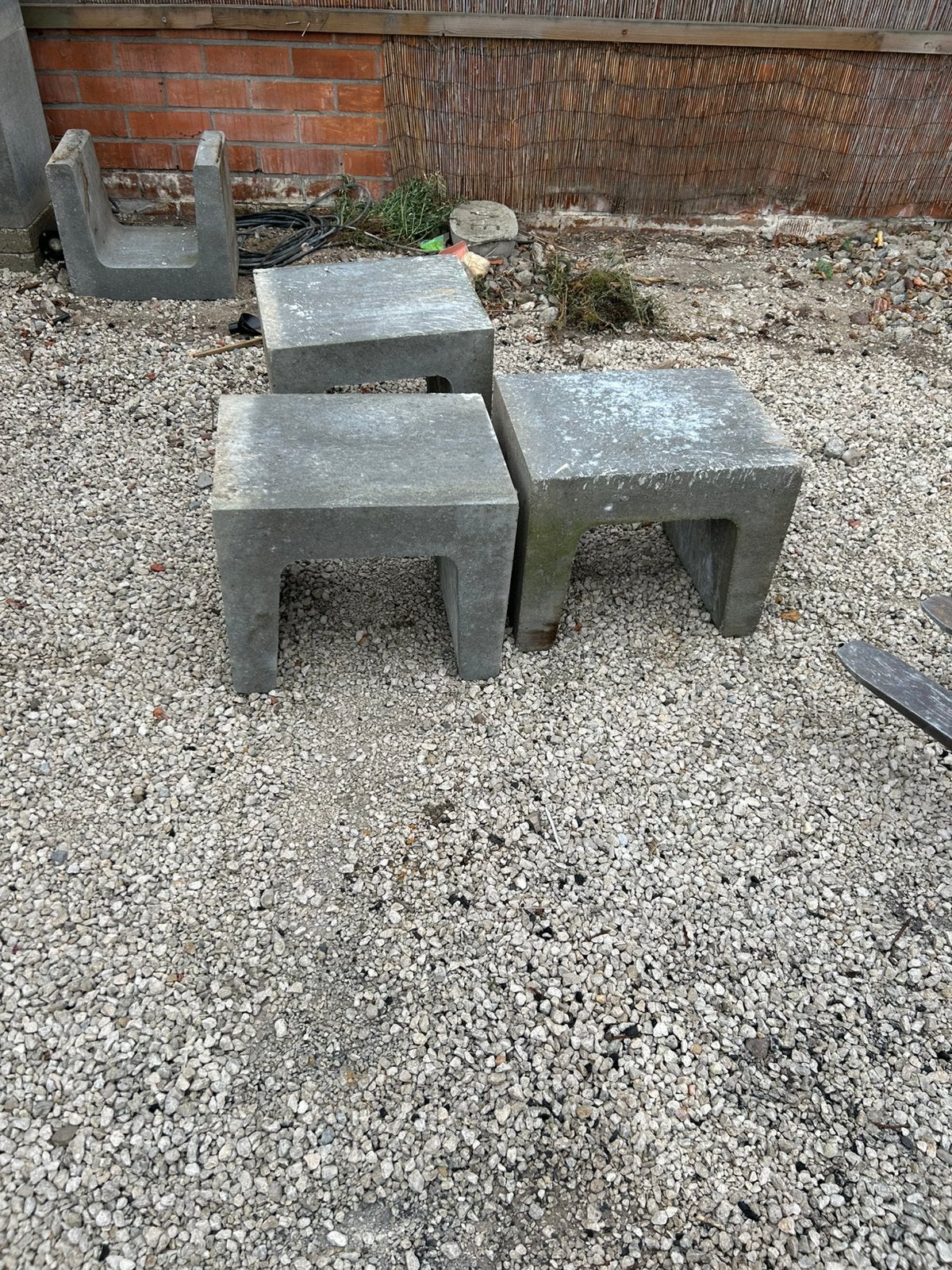 Beton u element, Tuin en Terras, Ophalen, Zo goed als nieuw