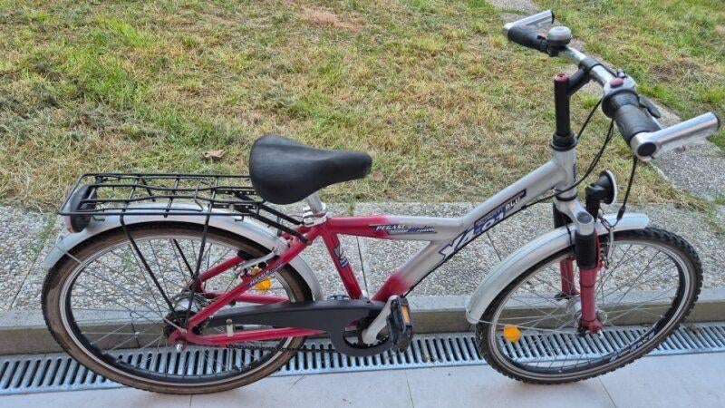 Kinderfiets “Pegasus” alum. Frame, 24 inch voor 6-9 jaar, Fietsen en Brommers, Ophalen, Gebruikt, 20 inch of meer, Pegasus