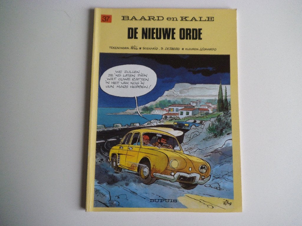 Baard en Kale 37 De nieuwe orde ED 1988, Eén stripboek, Ophalen of Verzenden, Gelezen