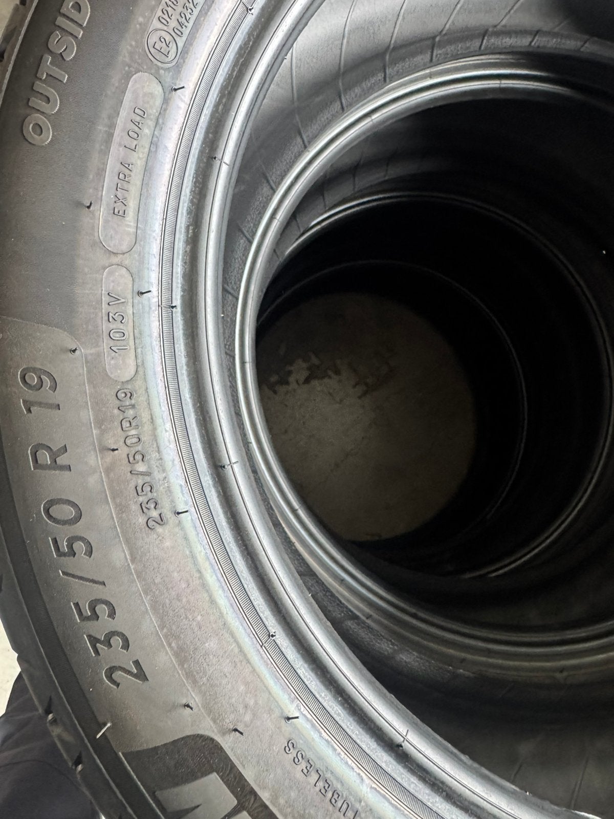 4 nieuwe Michelin zomerbanden 235/50R19.103V, 19 inch, Nieuw, Ophalen of Verzenden, 235 mm