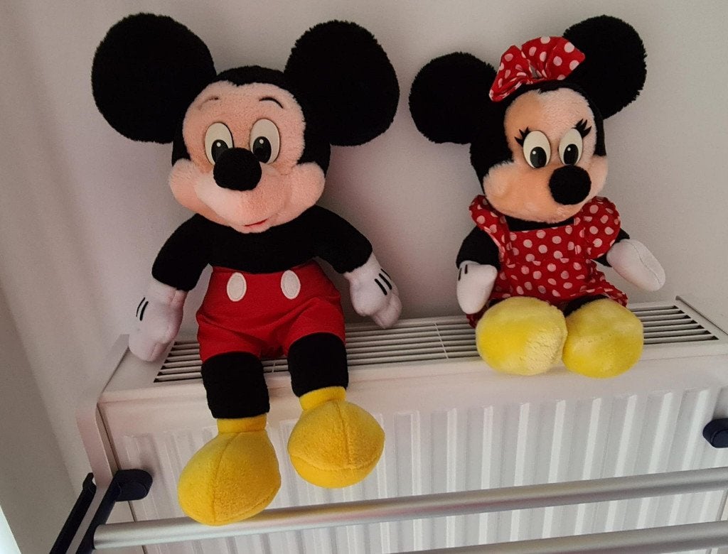 7 Pluchen knuffel figuurtjes te koop, Ophalen, Zo goed als nieuw