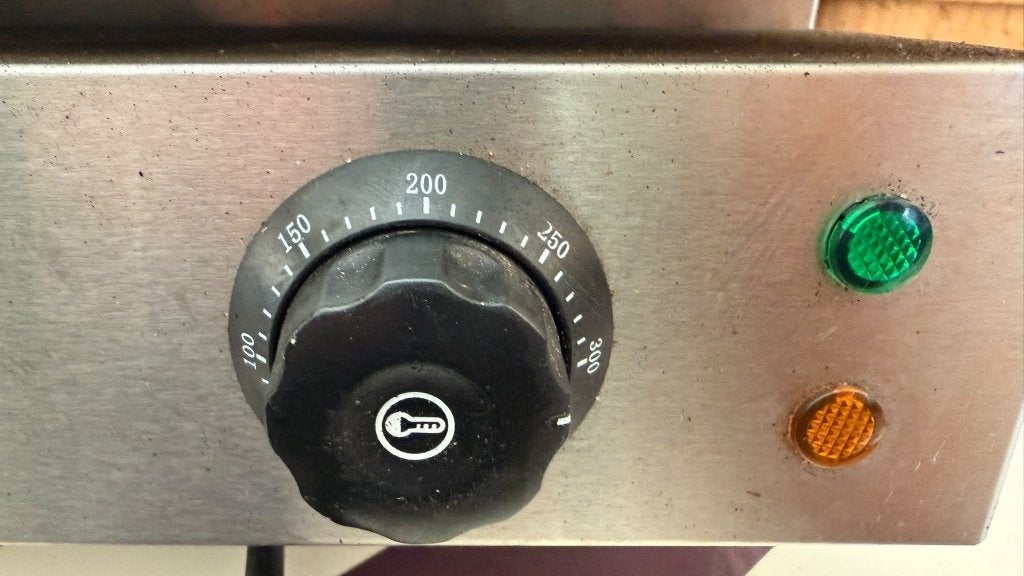 Elektrische bakplaat horeca plancha 230V 3000W, Zakelijke goederen, Ophalen, Gebruikt, Fornuis, Frituur en Grillen
