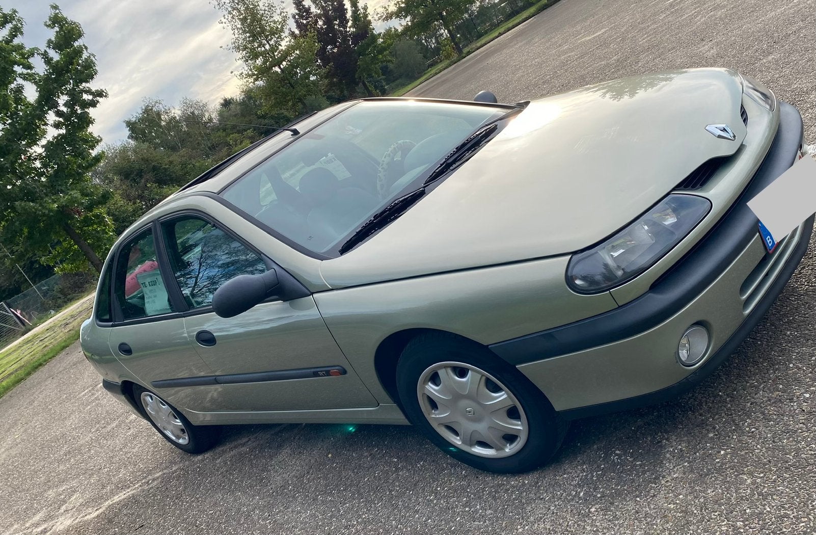 Renault Laguna, Auto's, Euro 2, Stof, 1600 cc, Grijs
