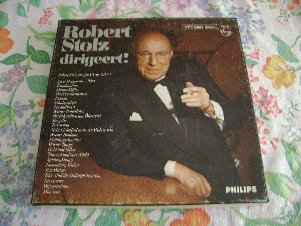 Box 2 Lp Robert Stolz dirigeert, Gebruikt, Opera of Operette, Ophalen of Verzenden, Romantiek