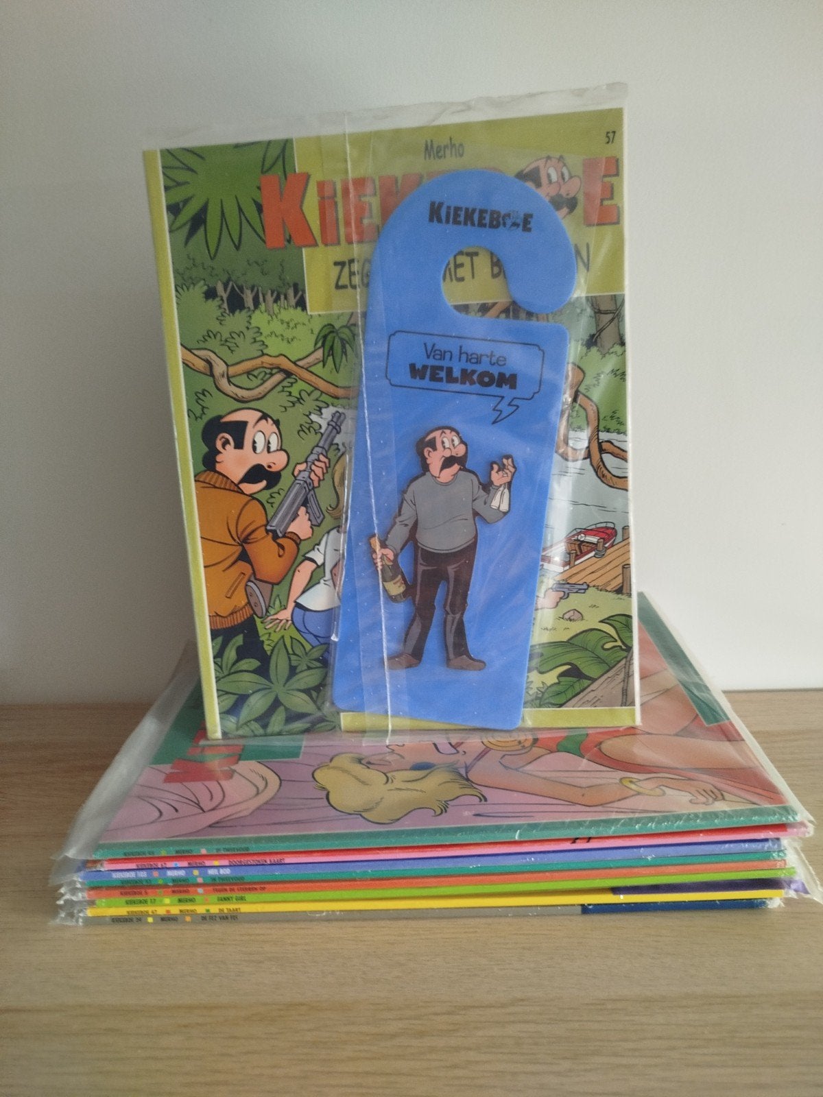 Kiekeboe albums met bijlage, Enlèvement ou Envoi