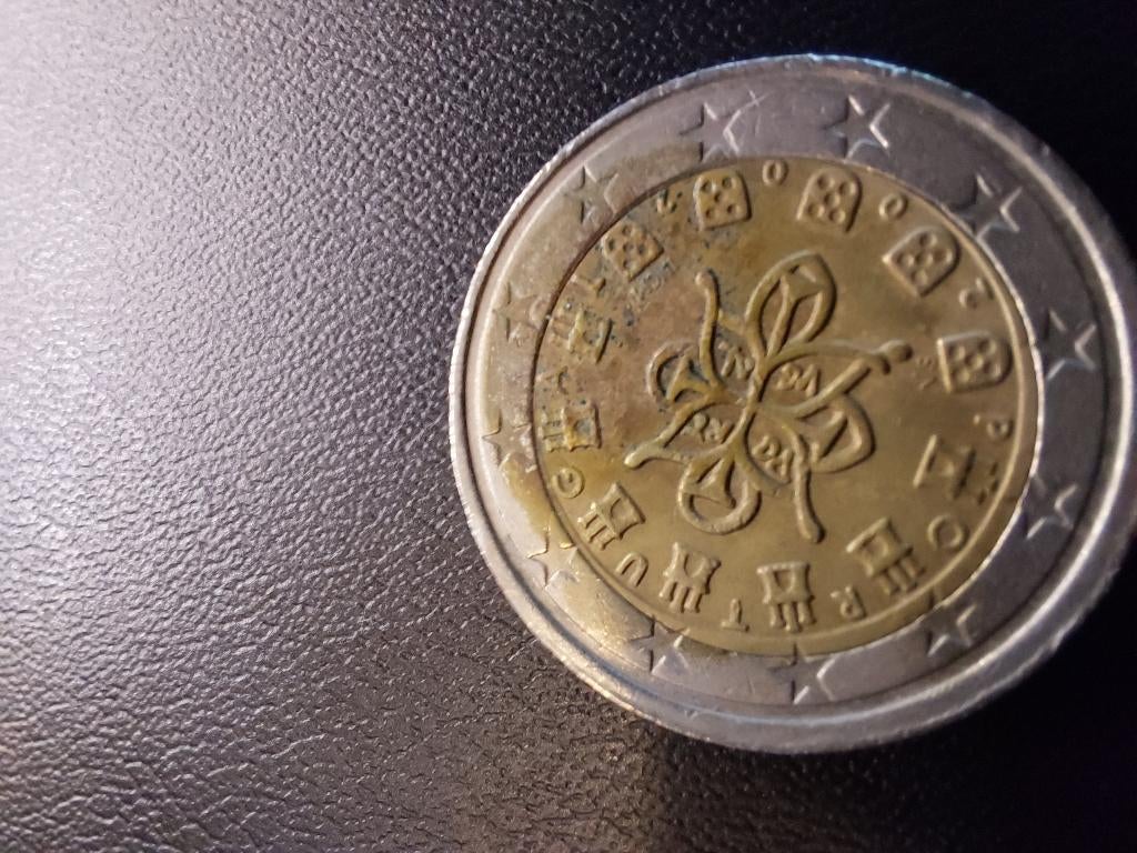 2 Euro muntstuk Portugal, Postzegels en Munten, Munten | Europa | Euromunten, Ophalen of Verzenden, Portugal, 2 euro, Losse munt