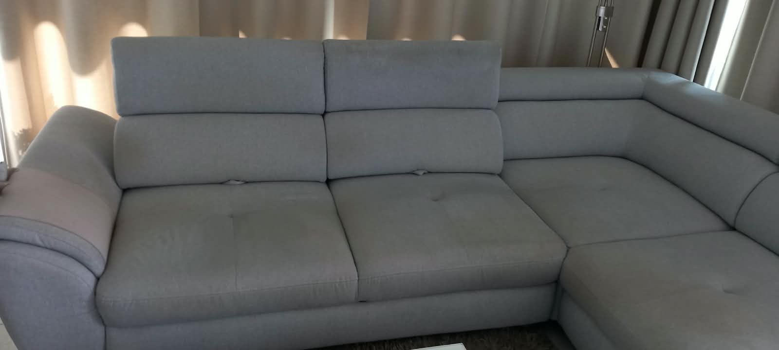 Bank zetel sofa, Ophalen, Gebruikt, Stof