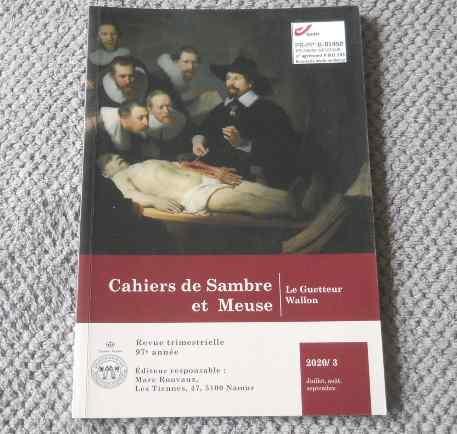 Cahiers de Sambre & Meuse 2020 / 3  -  Namur  Houx  Yvoir, Enlèvement ou Envoi, Utilisé
