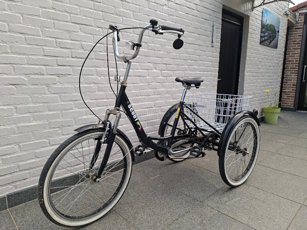 3 wielerfiets, Fietsen en Brommers, Ophalen, Gebruikt, Schijfrem