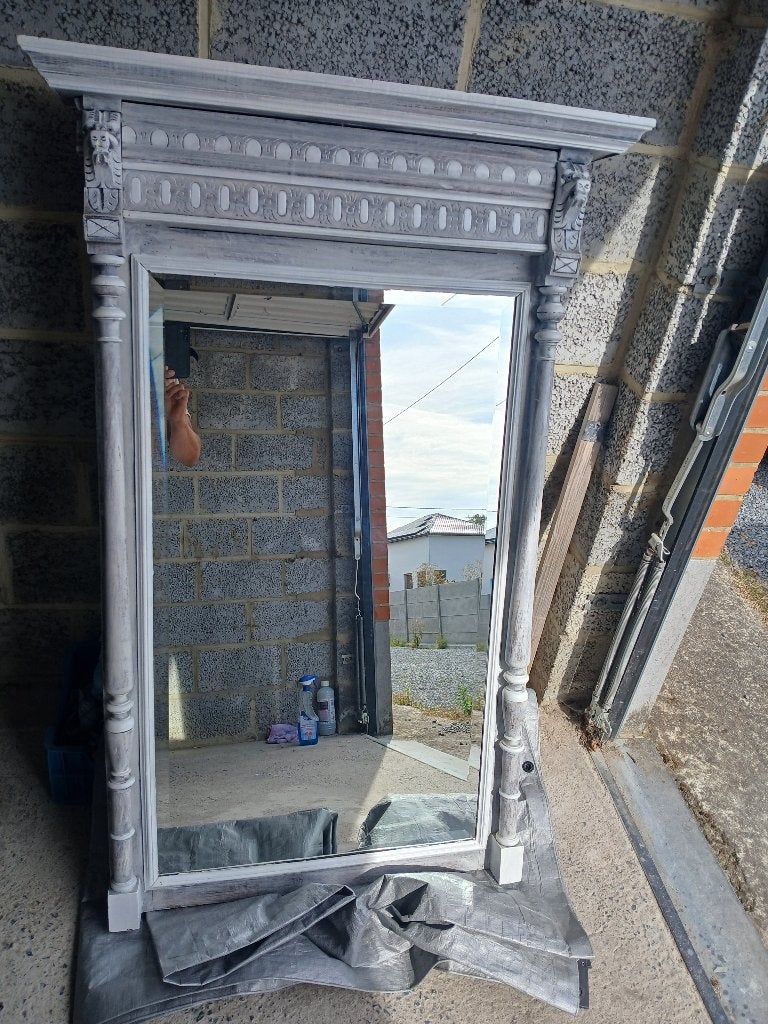 Très beau miroir style vintege, Enlèvement ou Envoi