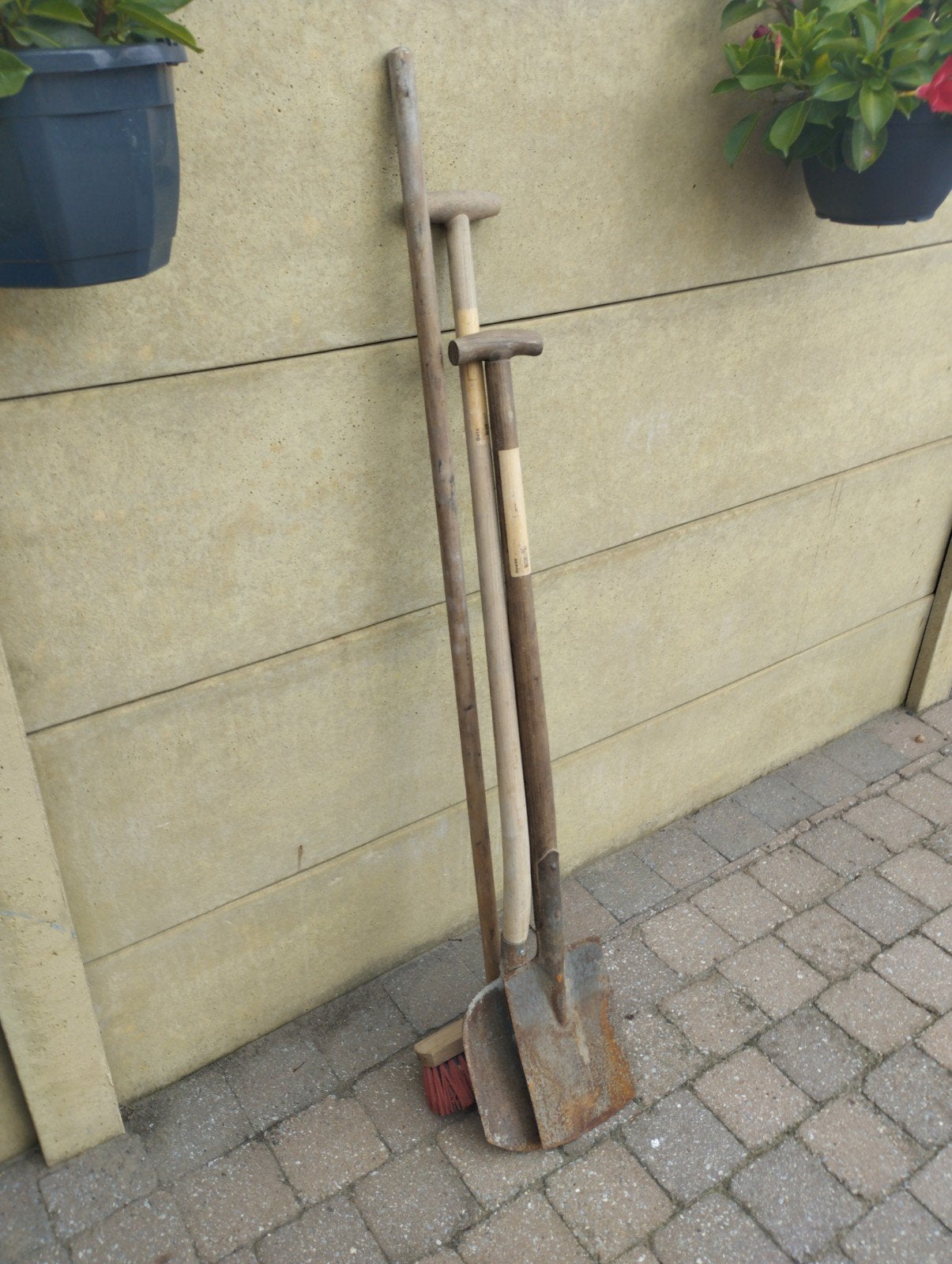 Tuingereedschap., Tuin en Terras, Hand-tuingereedschap, Ophalen, Zo goed als nieuw, Schop