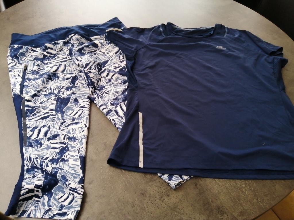 sportset maat 40 DECATHLON, Maat 38/40 (M), Blauw, Ophalen of Verzenden, Zo goed als nieuw