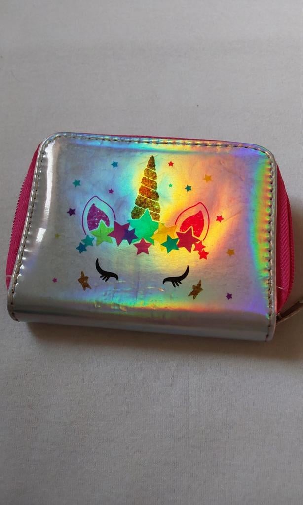 Unicorn portemonnee, Ophalen, Gebruikt, Roze