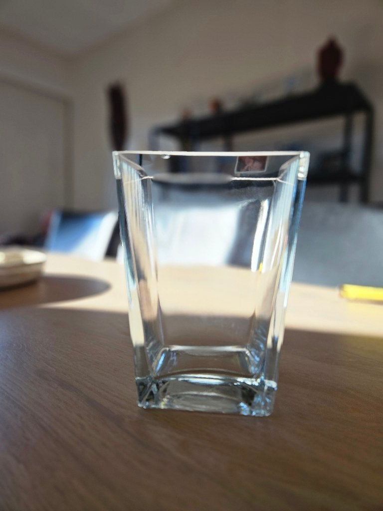 IKEA-vaas, Maison & Meubles, Enlèvement ou Envoi, Comme neuf, Transparent, Verre