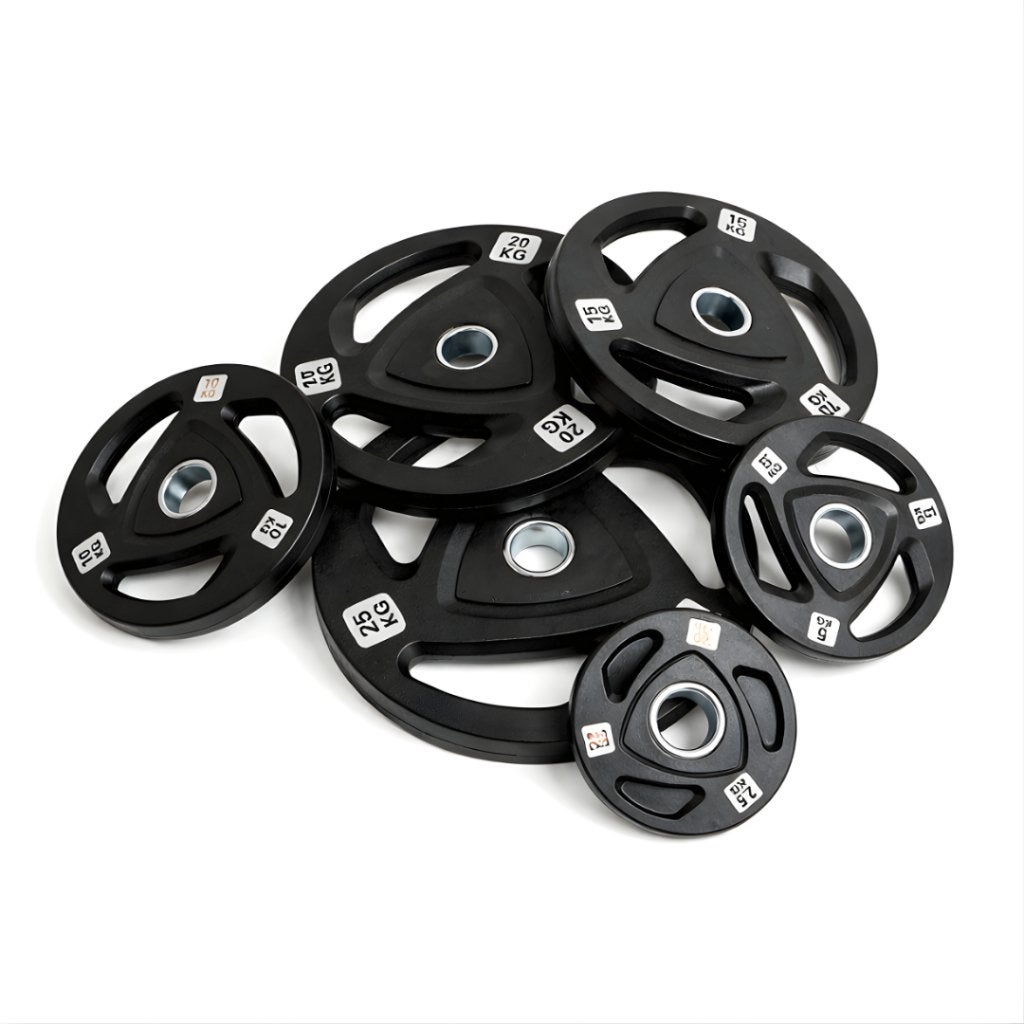 REFURBISHED DEAL - PH Fitness Tri Grip Plates - 20/15/10/5KG, Ophalen of Verzenden, Nieuw, Benen, Halterstangen