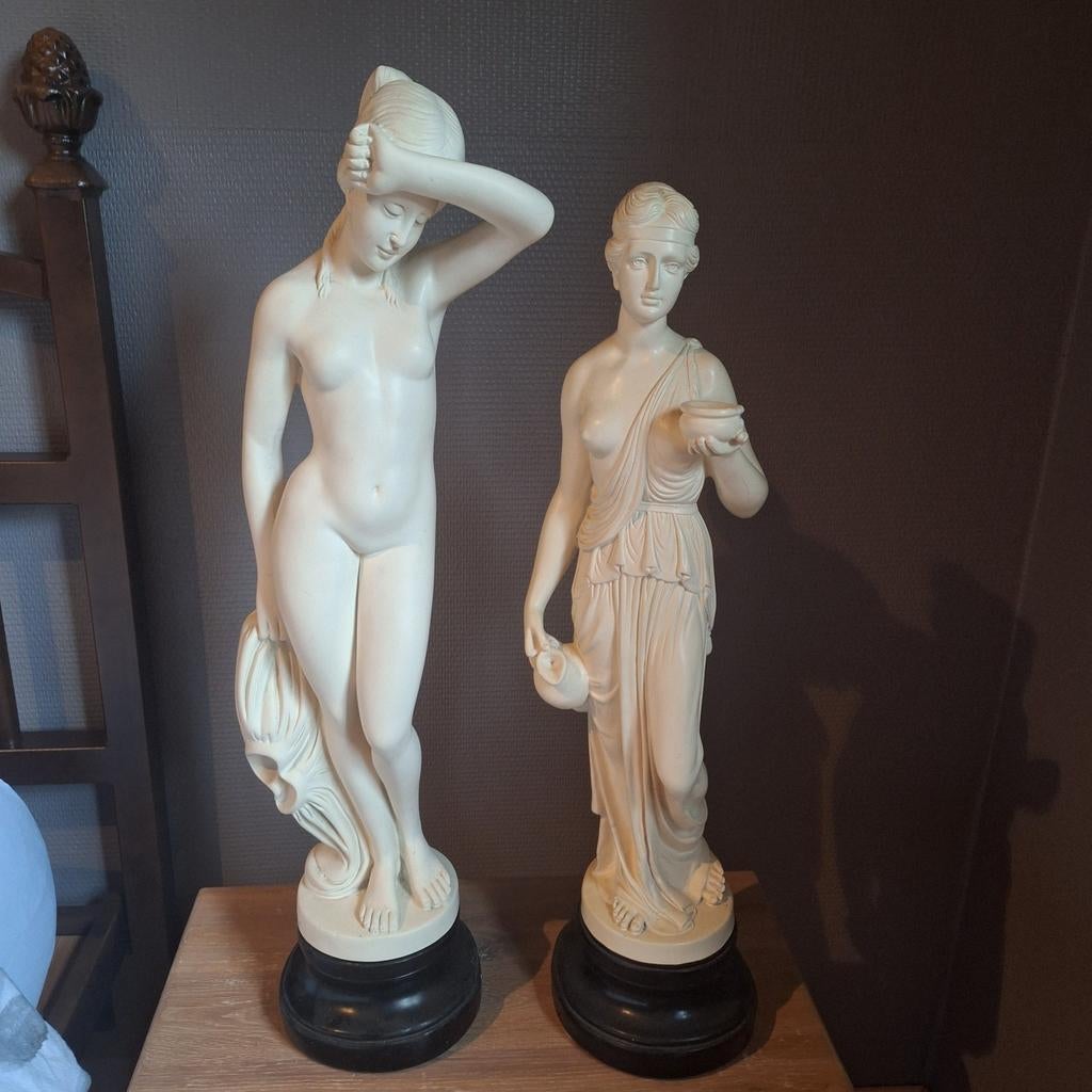 Set klassieke beeldjes – Griekse stijl – decoratie, Ophalen