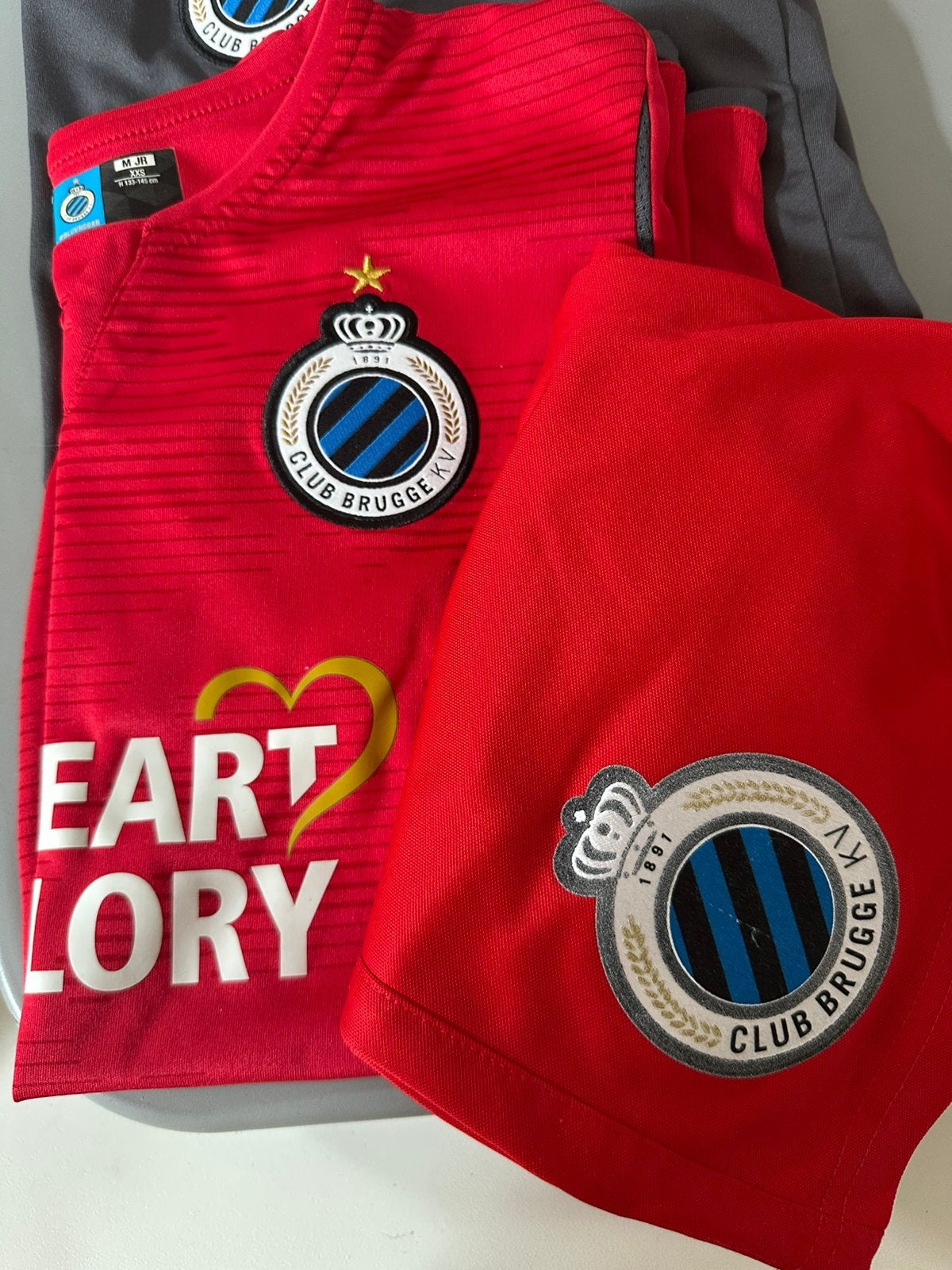 Club brugge originele kledij, Gebruikt, Maat XS of kleiner, Ophalen of Verzenden, Clubaccessoires