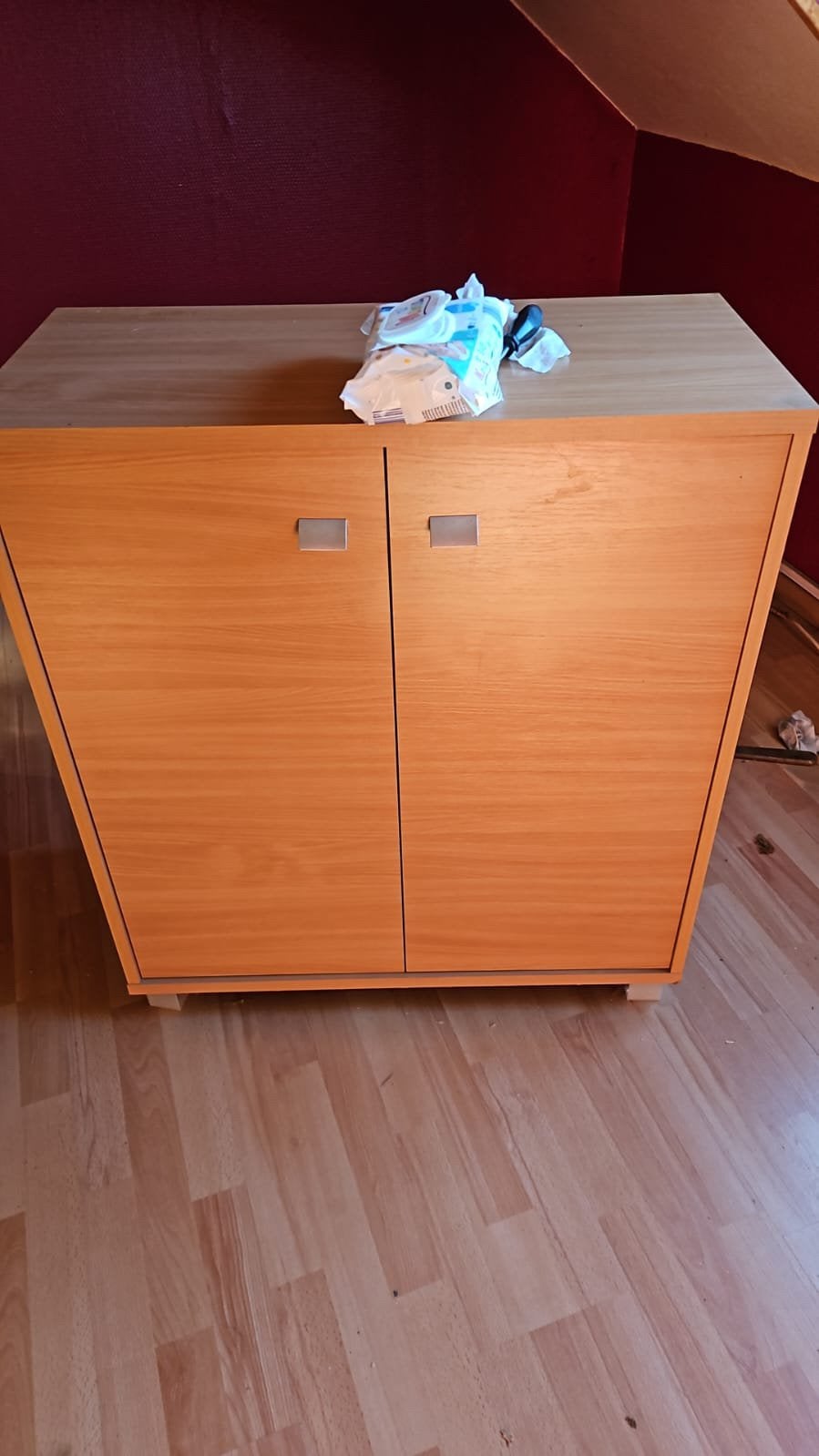 Petit meuble de rangement / Armoire basse à étagères, Enlèvement