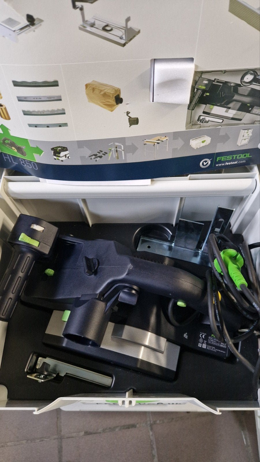 Raboteuse Festool HL850 EB PLUS comme neuve, Bricolage & Construction, Outillage | Foreuses, Enlèvement ou Envoi, Comme neuf