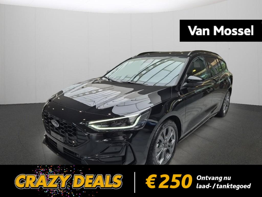 Ford Focus St Line X, Stof, Zwart, Bedrijf, 5 deurs