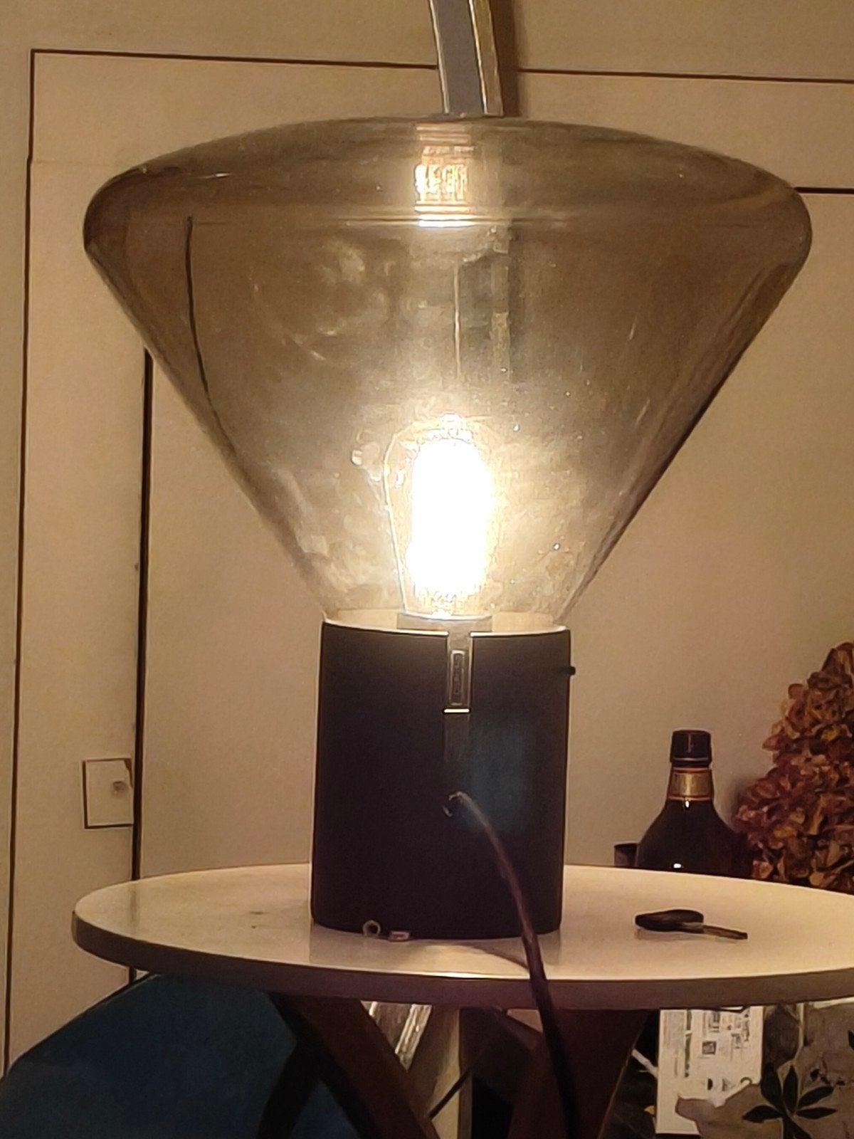 Lampe suspendue design Brokis Muffin., Enlèvement, Verre