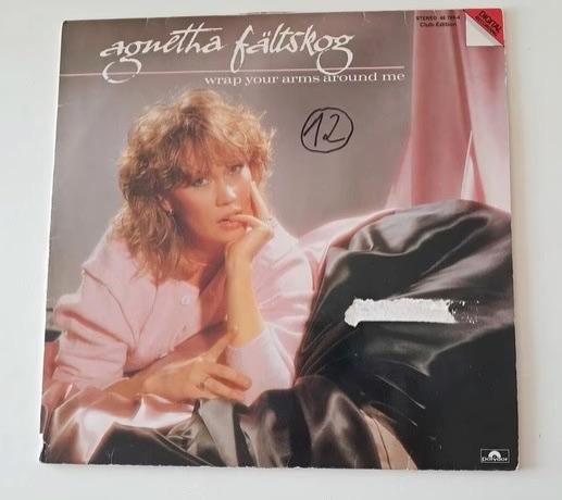 Enveloppez vos bras - Agnetha Fältskog ABBA LP, Enlèvement, 1980 - 1989, Utilisé, 12 pouces