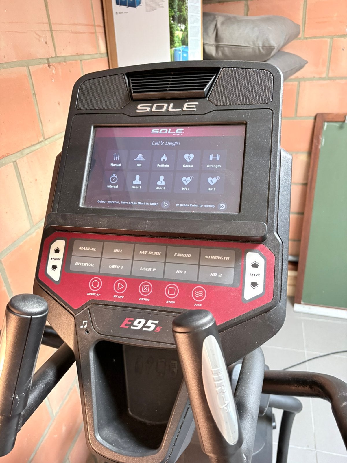 Crosstrainer Sole Fitness E95S, Contacts & Messages, Appels Sport, Hobby & Loisirs