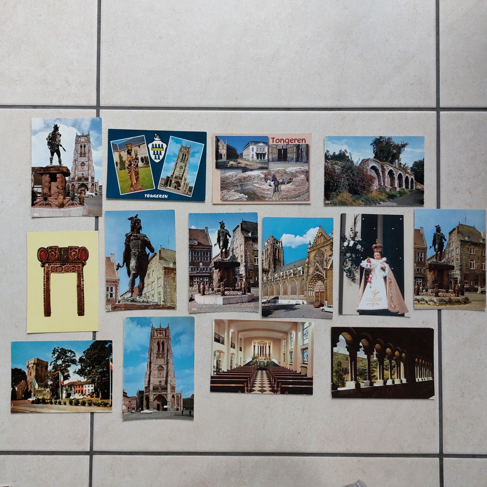 lot van 14 postkaarten van Tongeren, Ophalen of Verzenden