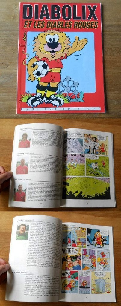 Diabolix et les diables rouges, Collections, Enlèvement ou Envoi, Utilisé, Livre ou Revue
