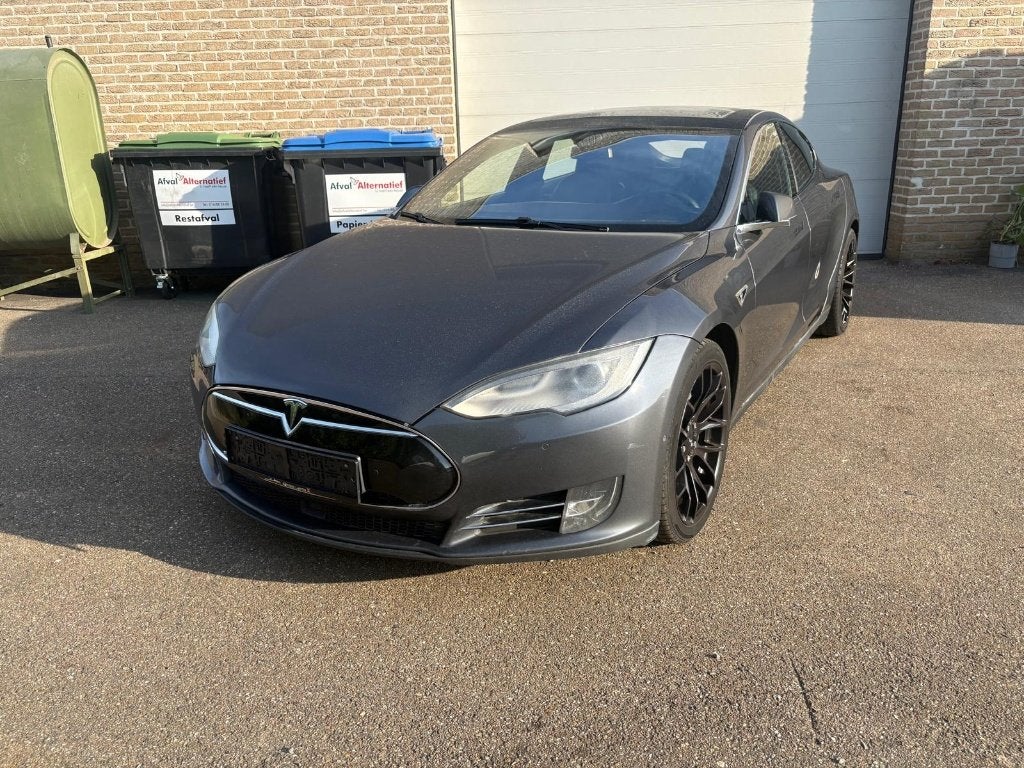Tesla model S75D free supercharge SC01 Garantie, Auto's, Te koop, Elektrisch, Bedrijf