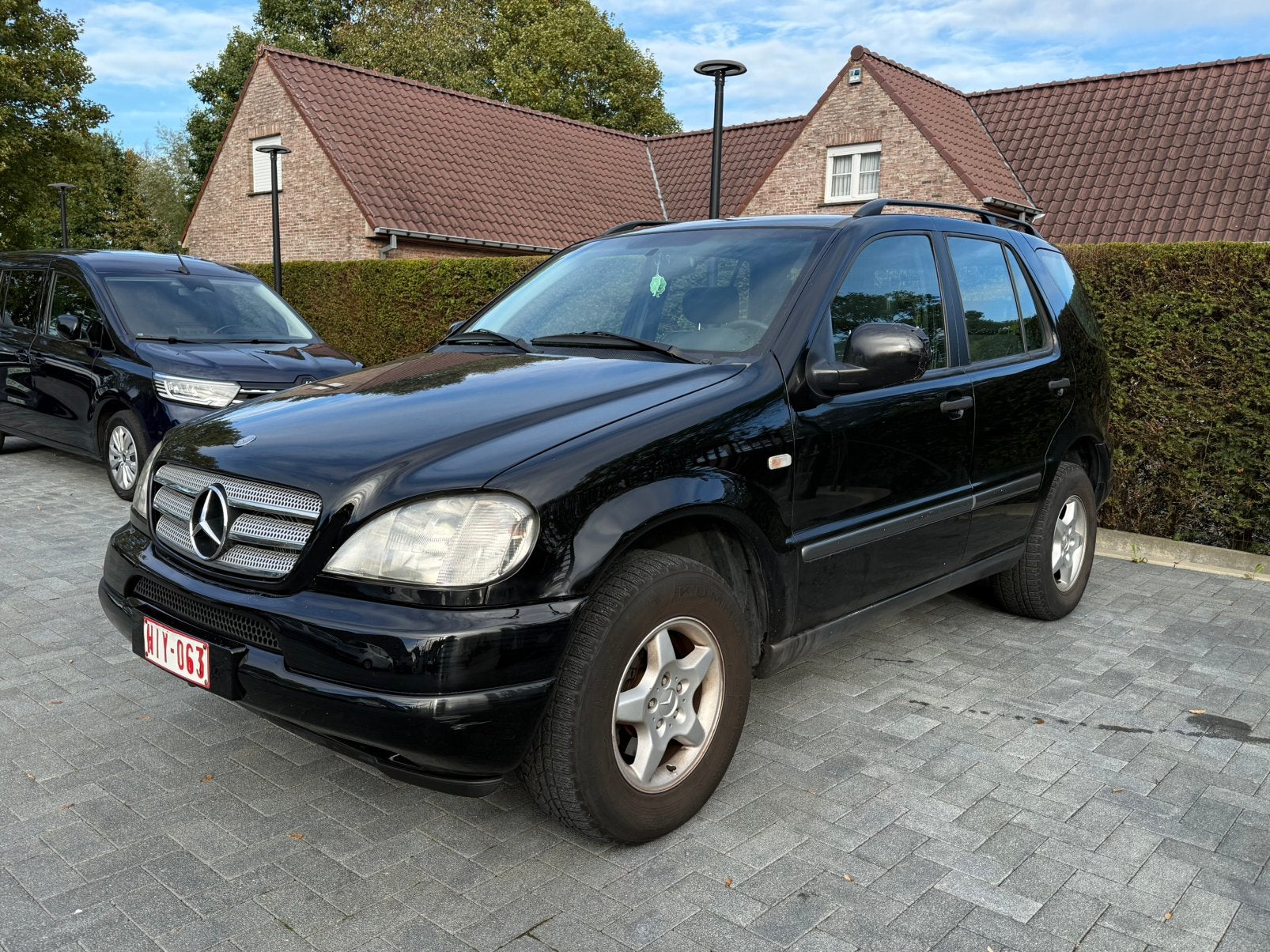 Mercedes ML 230i benzine | 1ste Eigenaar | Airco | Leder, Autos, Cuir, Classe M, Achat, 110 kW