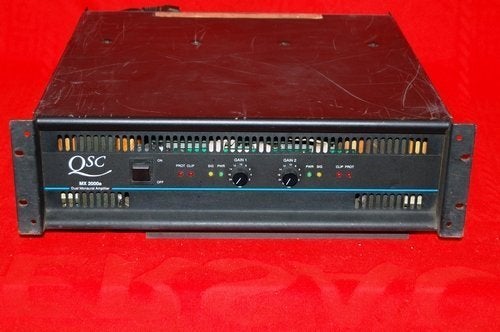 QSC MX2000, Audio, Tv en Foto, Tuners, Ophalen, Gebruikt