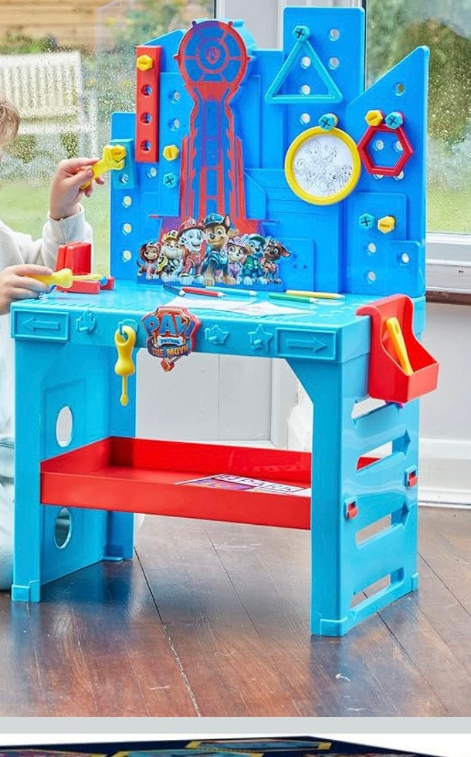 Paw Patrol werkbank, Kinderen en Baby's, Speelgoed | Speeltafels, Ophalen, Zo goed als nieuw