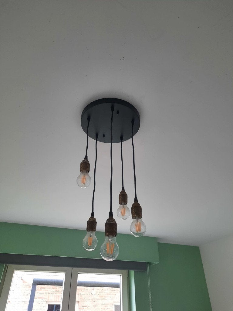 Hanglamp, Huis en Inrichting, Ophalen, Gebruikt, E27 (groot)