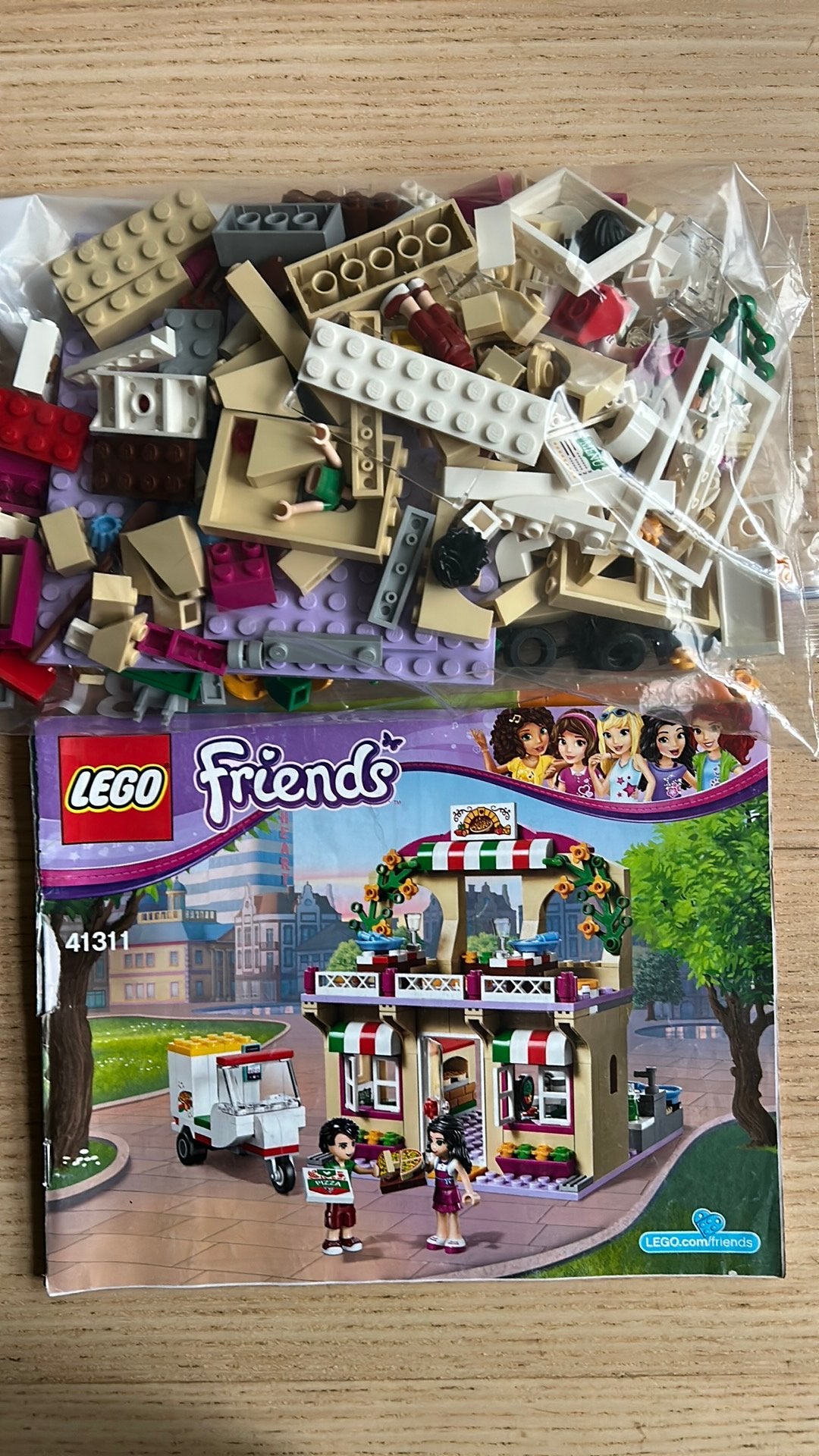 Lego Friends 41311, Pizzeria, complet, Enlèvement ou Envoi, Lego, Ensemble complet, Friends