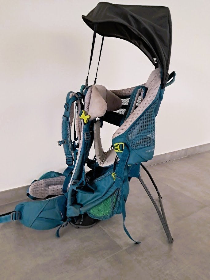kinderdrager deuter type  kid comfort active sl, Ophalen of Verzenden, Zo goed als nieuw, Rug, Overige merken